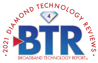 2021 Diamond Technology Reviews - Broadband Technology report logo