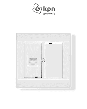 Wandcontactdoos CL50-RJ45-SHOP