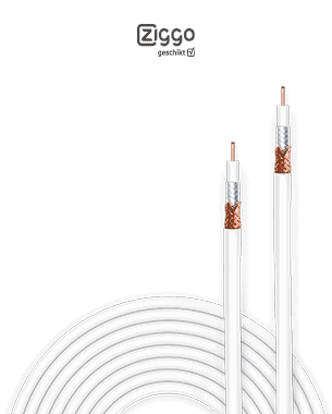 Coax installatiekabel 10m COAXIH-10M-S