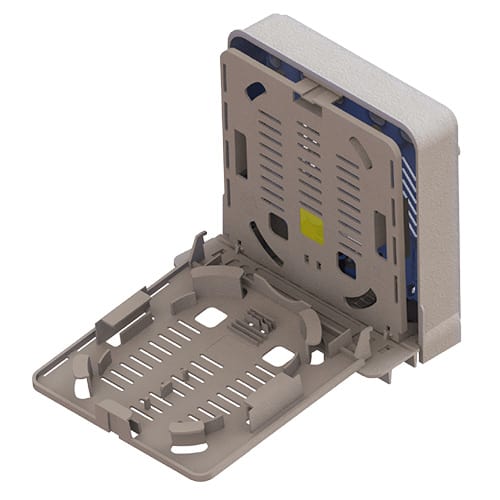 F-ETB/F-ITB - Hybrid fibre termination box for RF and FTTx deployments.